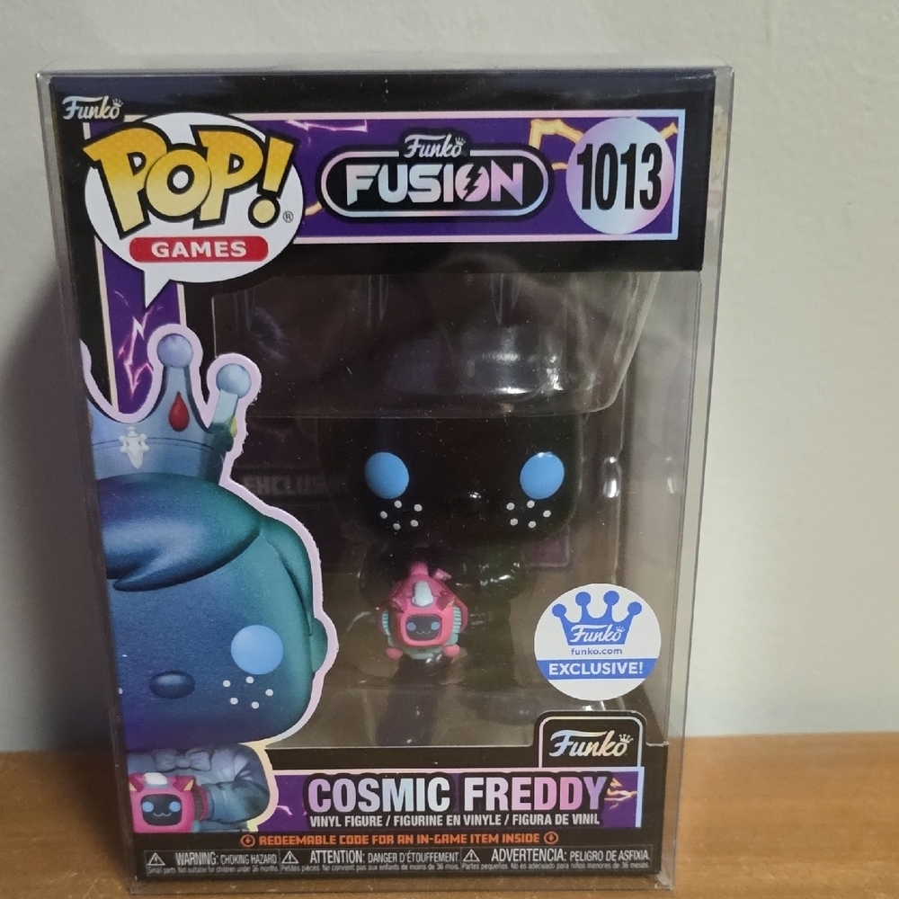 Funko Fusion Cosmic Freddy with Black and Blue Design